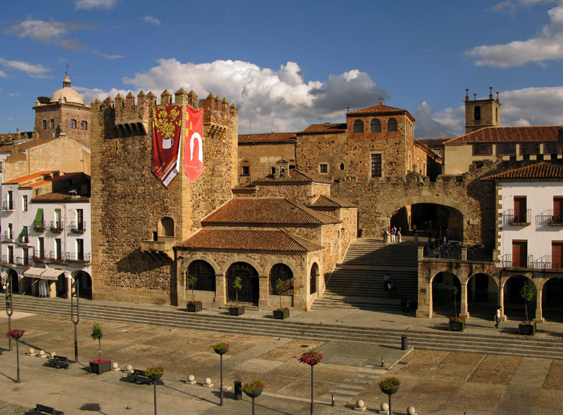 Palacio de los Condes de Adanero en Cáceres