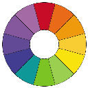 Muestra Imagen Diagrama de colores
