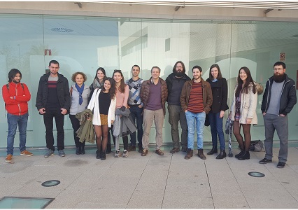 La imatge mostra el grup d'investigació en Epidemiologia Molecular de FISABIO i la Universitat de València