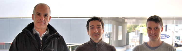 Juan Manuel Orduña, Ricardo Olanda i Mariano Pérez.