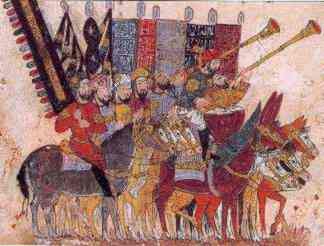 Bataille de Guadalete contre le Roi Rodrigue, le 19 juillet 711