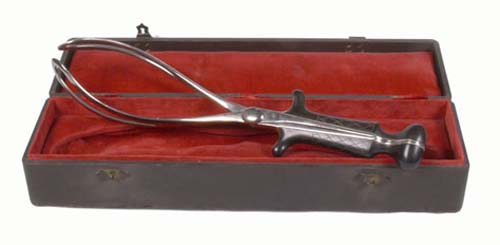 Naegele Forceps (Franz Karl Naegele, 1778-1851), second half of the 20th century