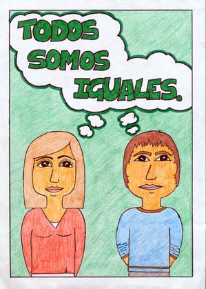 Por un mundo de igualdad. Concurso de dibujos. Por un mundo de igualdad. Concurso de dibujos.