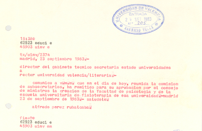the college of psychology, 30 years 1983 \u2013 2013the expansion of scientific and academic psychology has been paralleled by the strong development of the professional practice