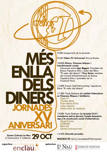Jornades XV Aniversari Enclau. La Nau Jornadas XV Aniversario Enclau. La Nau