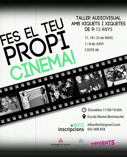 Emergents 2018 Fes el teu propi cinema!