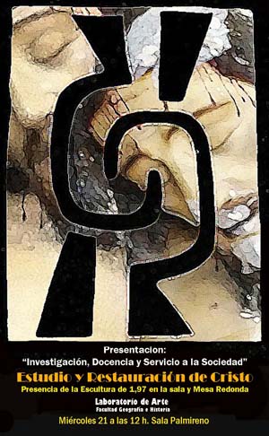 Estudi i restauració de Crist