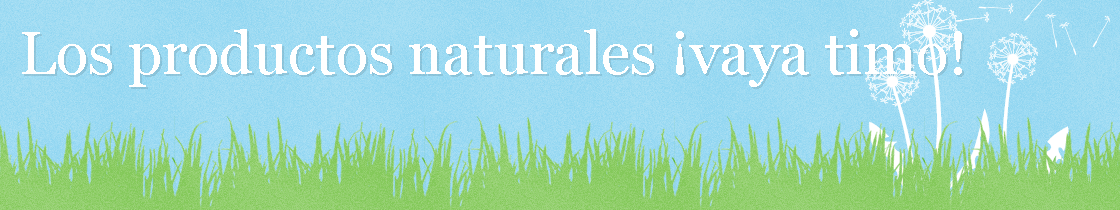 LOS PRODUCTOS NATURALES