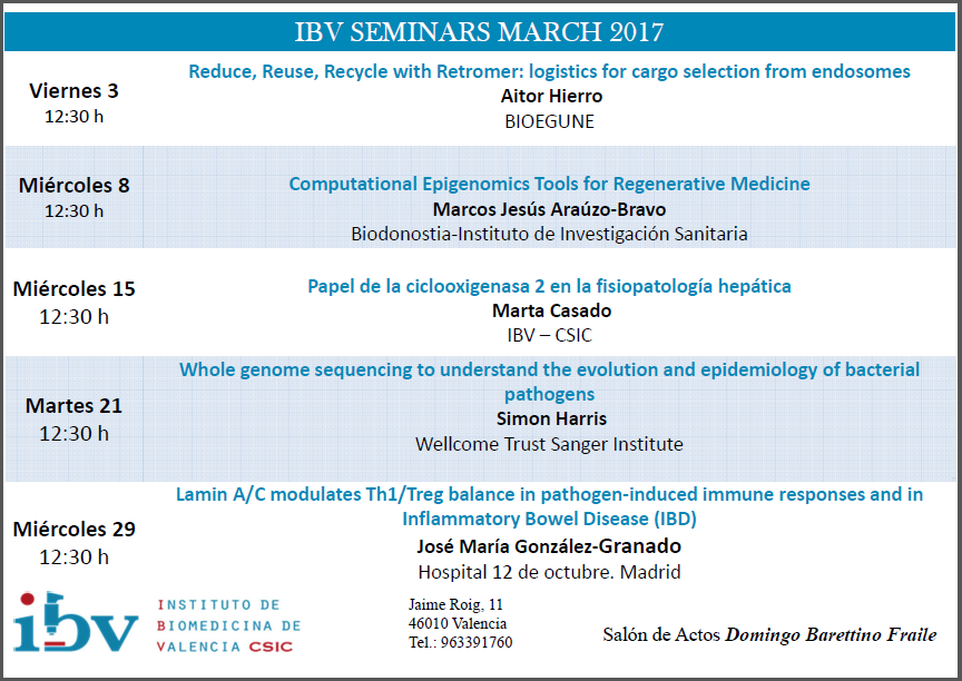 seminarios marzo
