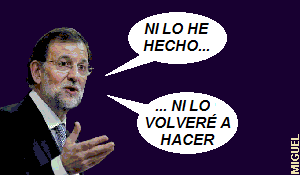 Ni lo he hecho ni lo volver a hacer - Rajoy