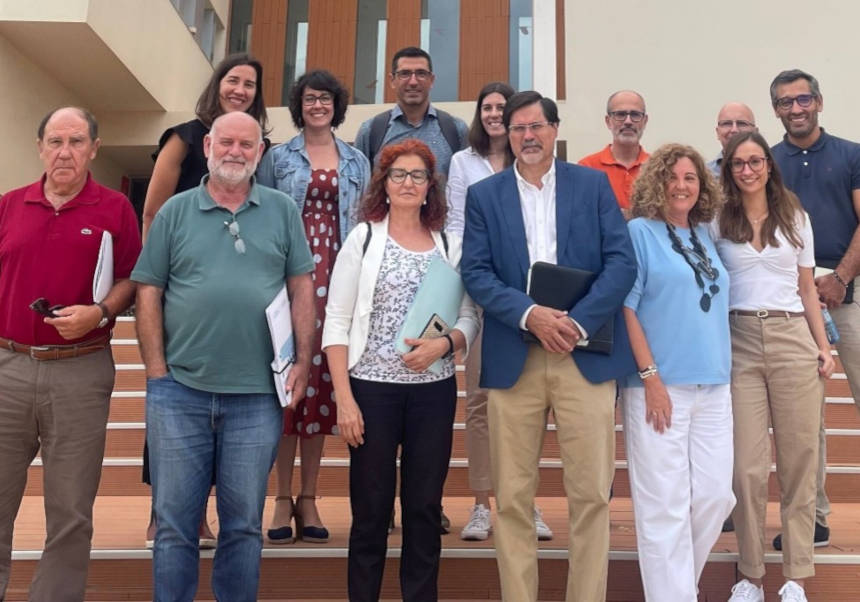 Part del Grup de Treball d'Almeria de REWAISE.