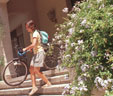 Ciclista pel Campus.
