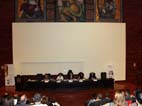 El rector, durant la inauguració de la jornada.
