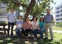 Grup d’Immunologia de les Infeccions Fúngiques de la Universitat de València. D’esquerra a dreta: Javier Megías, Victoria Maneu, Patricia Roig, M. Luisa Gil, Alba Martínez i Daniel Gozalbo
