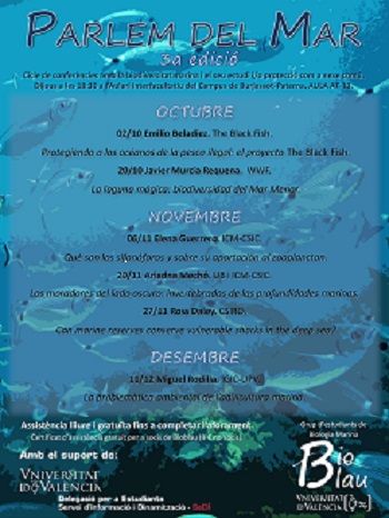 Programa Cicle de Conferències Parlem del Mar