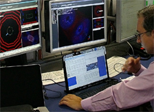 researcher and pc image