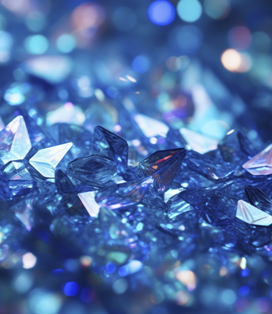 Diamants blaus