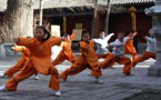 Alumnos practicando Wing Chun
