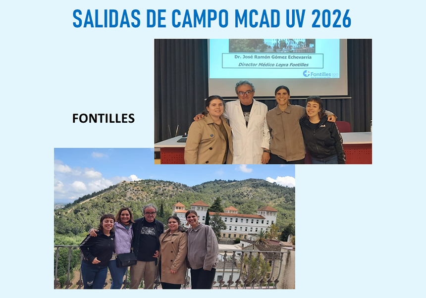 Salidas de campo MCAD UV 2026 - Fontilles