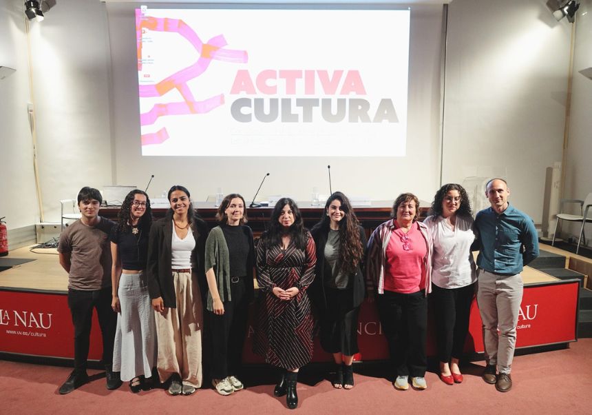 Projectes guardonats en Activa Cultura amb responsables acadèmics.
