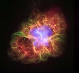 Con EURISOL se podrá estudiar la estructura de la corteza de las estrellas de neutrones como la que se sitúa en el centro de la Nebulosa del Cangrejo