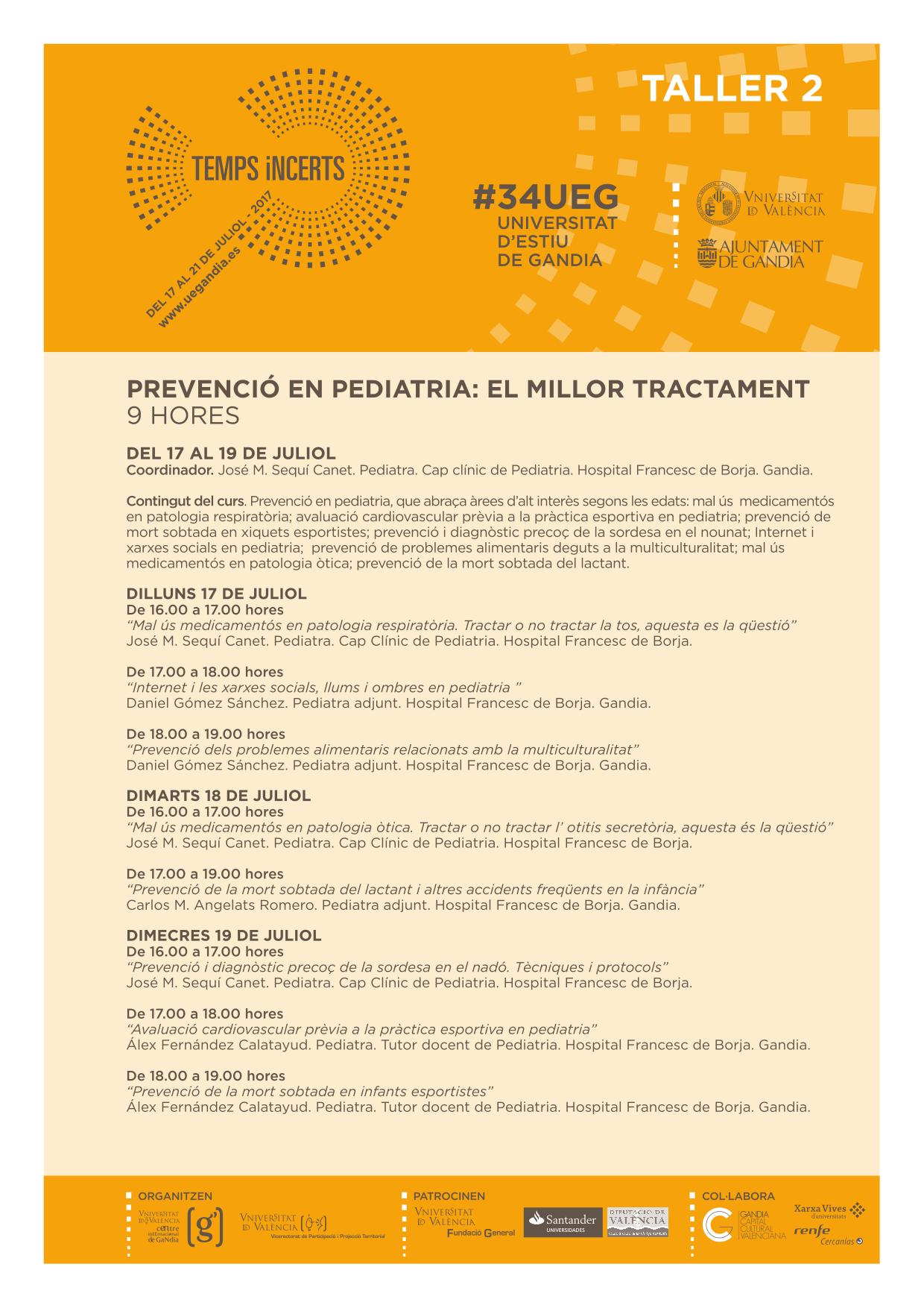 Cartell del taller