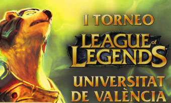 Fragmento del cartel del I Torneo League of Legends.