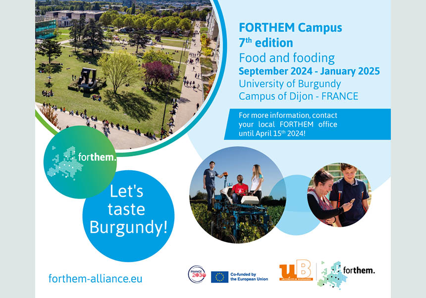 7th FORTHEM CAMPUS “FOOD AND FOODING” – First semester of the 2024-2025 academic year