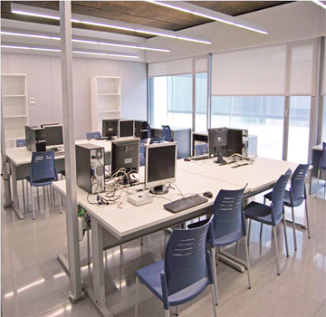 Nova Aula de Projectistes en el Departament d'Informàtica