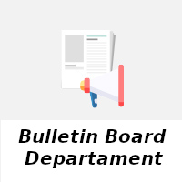 Bulletin Board of Departament