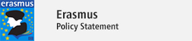 This opens a new window Erasmus Policy Statement