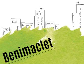 Imatge d'un cartell sobre Benimaclet.