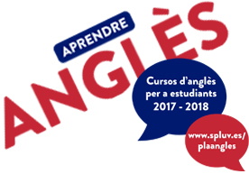 Convocatòria 2017-18 dels cursos d'anglès per a estudiants