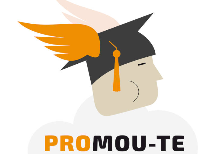 Imatge gràfica del programa 'Promou-te'.