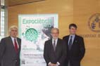 D'esquerra a dreta, José Pío Beltrán, Esteban Morcillo i Juan Antonio Raga.