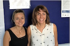 (D’esquerra a dreta): Elisabeth Malonda Vidal y Anna Llorca Mestre