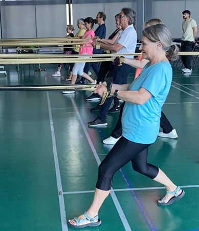Persones majors entrenant
