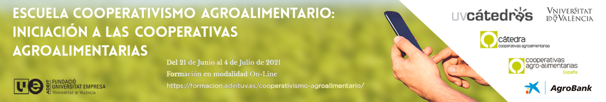 Escuela Cooperativismo Agroalimentario Iniciacion a las Cooperativas Agroalimentarias. 