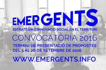 Imagen de la convocatoria 'Emergents' 2016.