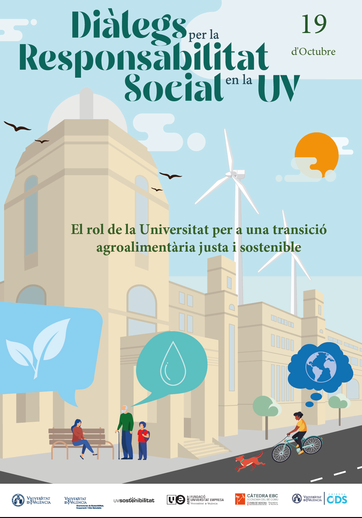 Cartell Diàlegs pere la Responsabilitat Social en la UV