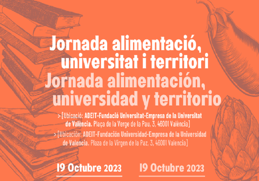 Cartell Jornada alimentació, universitat i territori