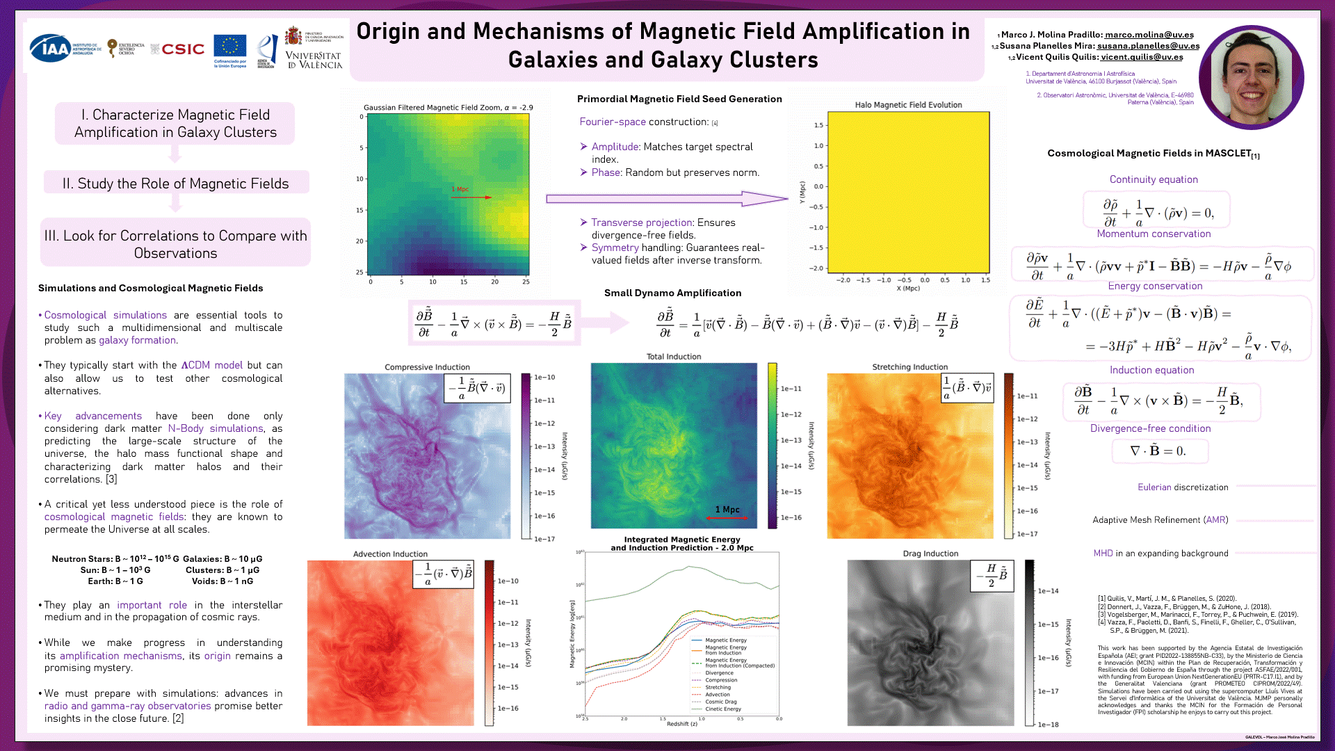 Scientific poster from the GCC group by Marco