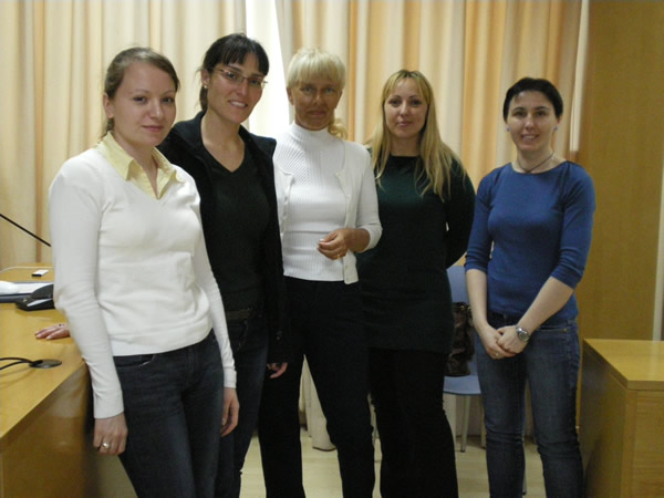 Profesora Mare Teichmann, de la Tallinn Technical University de Estonia. 