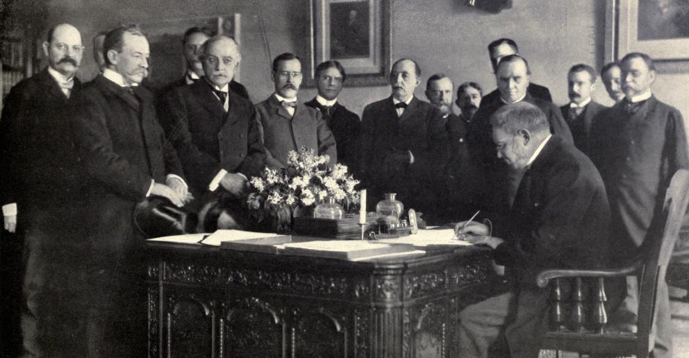 Firma Tratado de París
