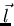 $\vec{l}$