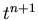 $t^{n+1}$