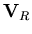${\bf V}_R$