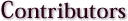 Contributors