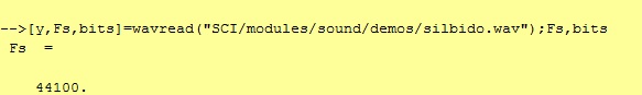 Comando Scilab Comando Scilab