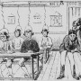 La educación del futuro grabado principio siglo XX